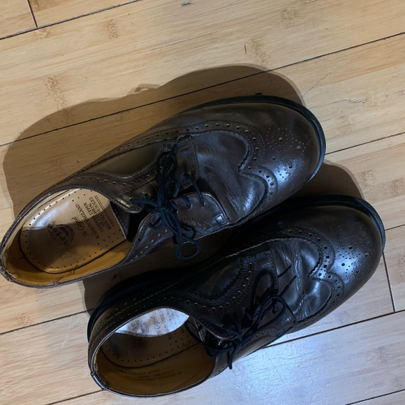 Dr. Martens Vintage Brown Wingtips - Picture 2 of 5